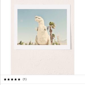 Palm Springs Dino Art Print